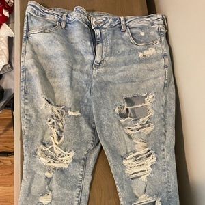 size 18 American Eagle high rise stretchy jeans/jeggings!